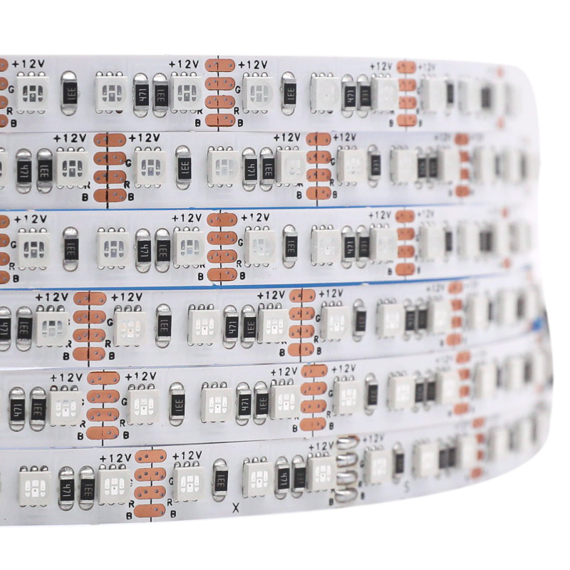 12V 8mm 3535 RGB LED Strip 600LEDs 16ft